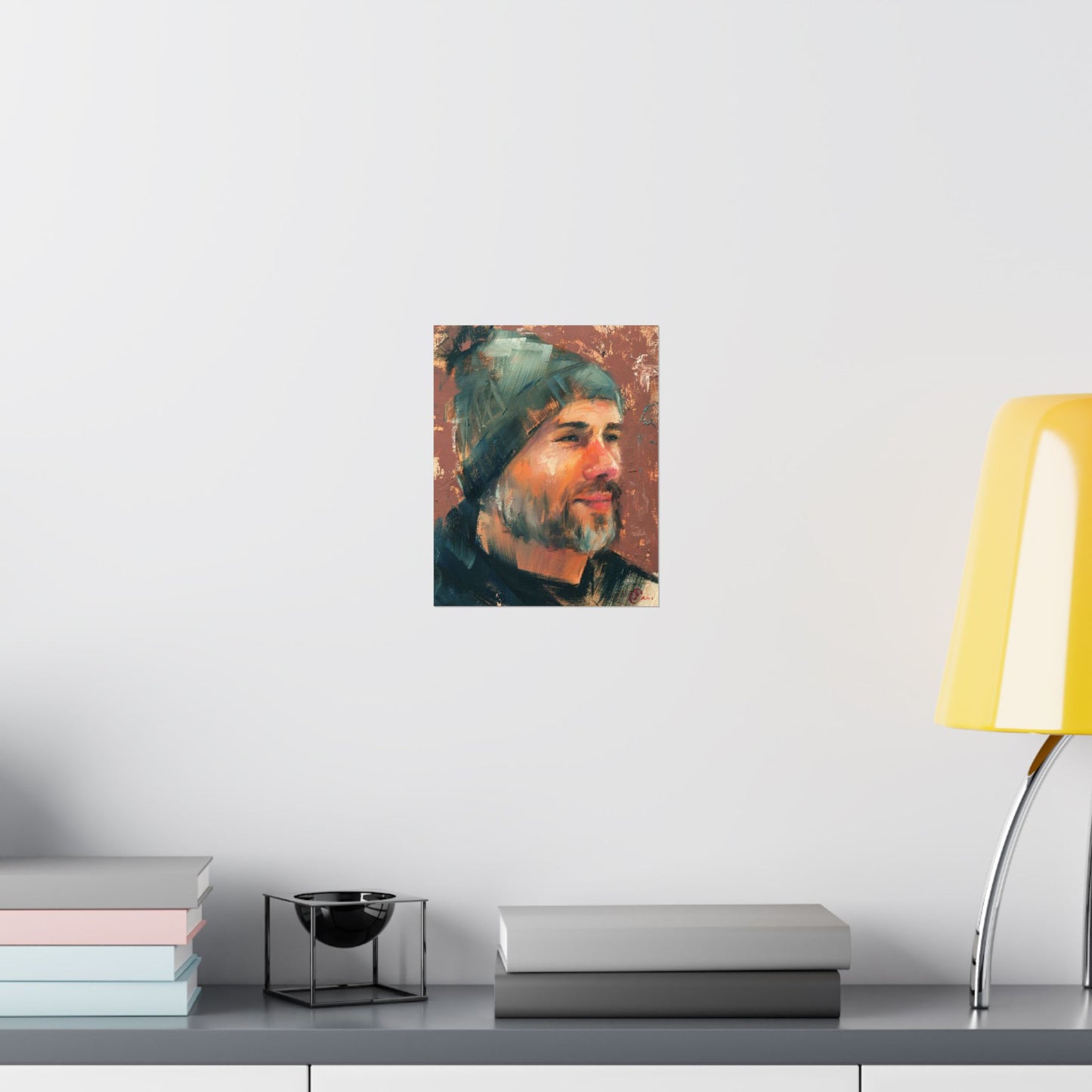 "Jacob" - Oil Portriait Print (Day 68)