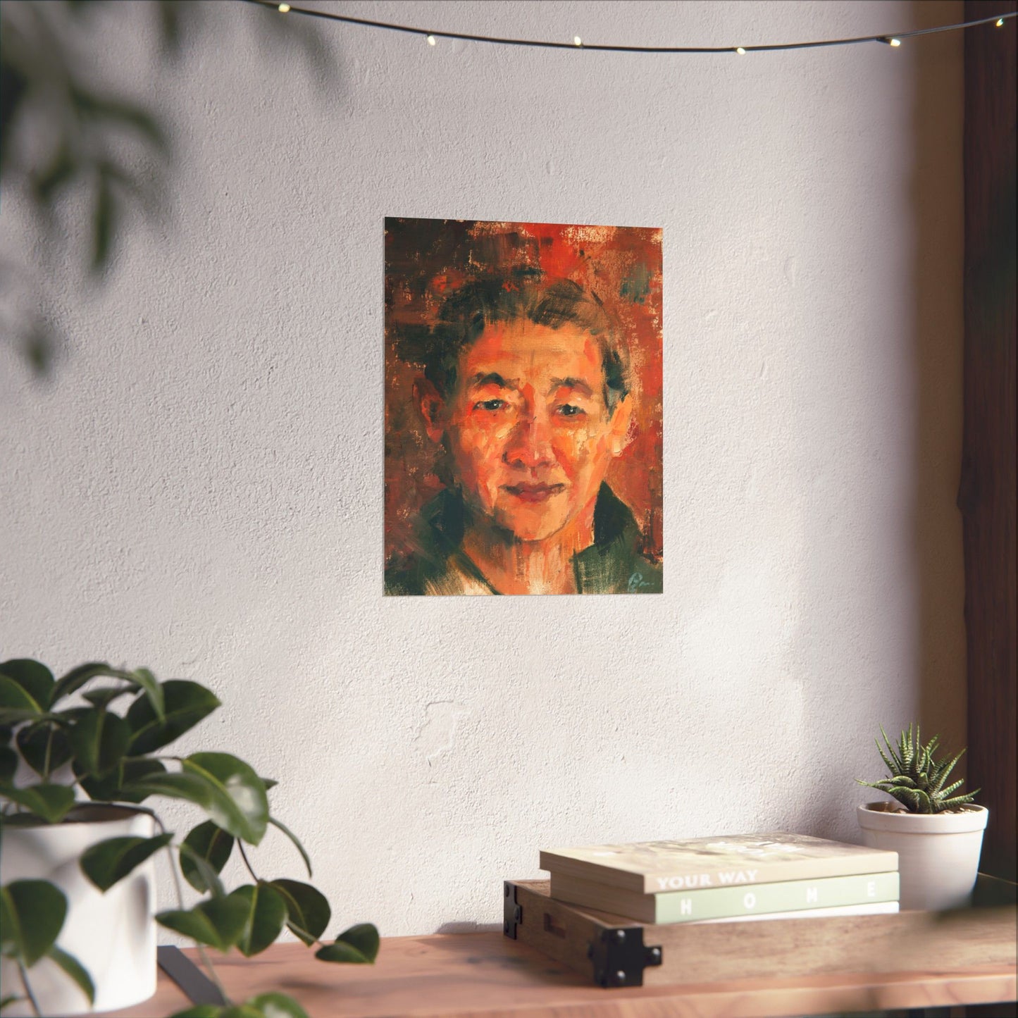 "Gulliver" - Oil Portriait Print (Day 67)