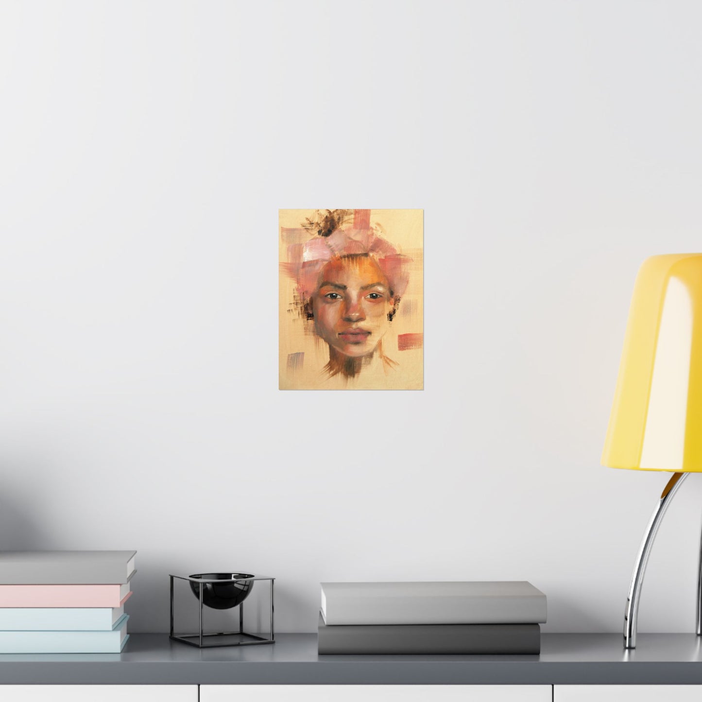 "Fatima" - Oil Portriait Print (Day 33)