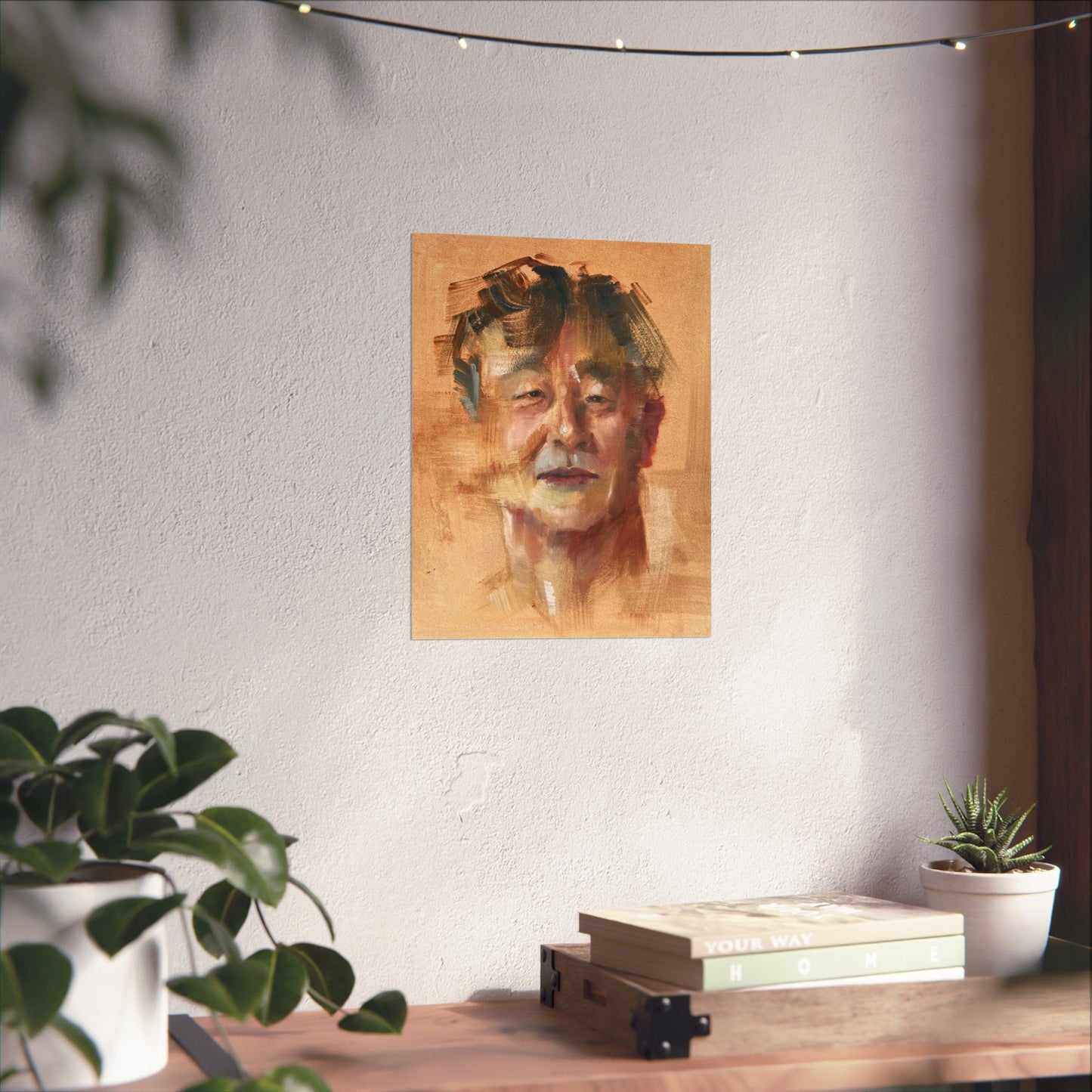 "Shun" - Oil Portriait Print (Day 23)