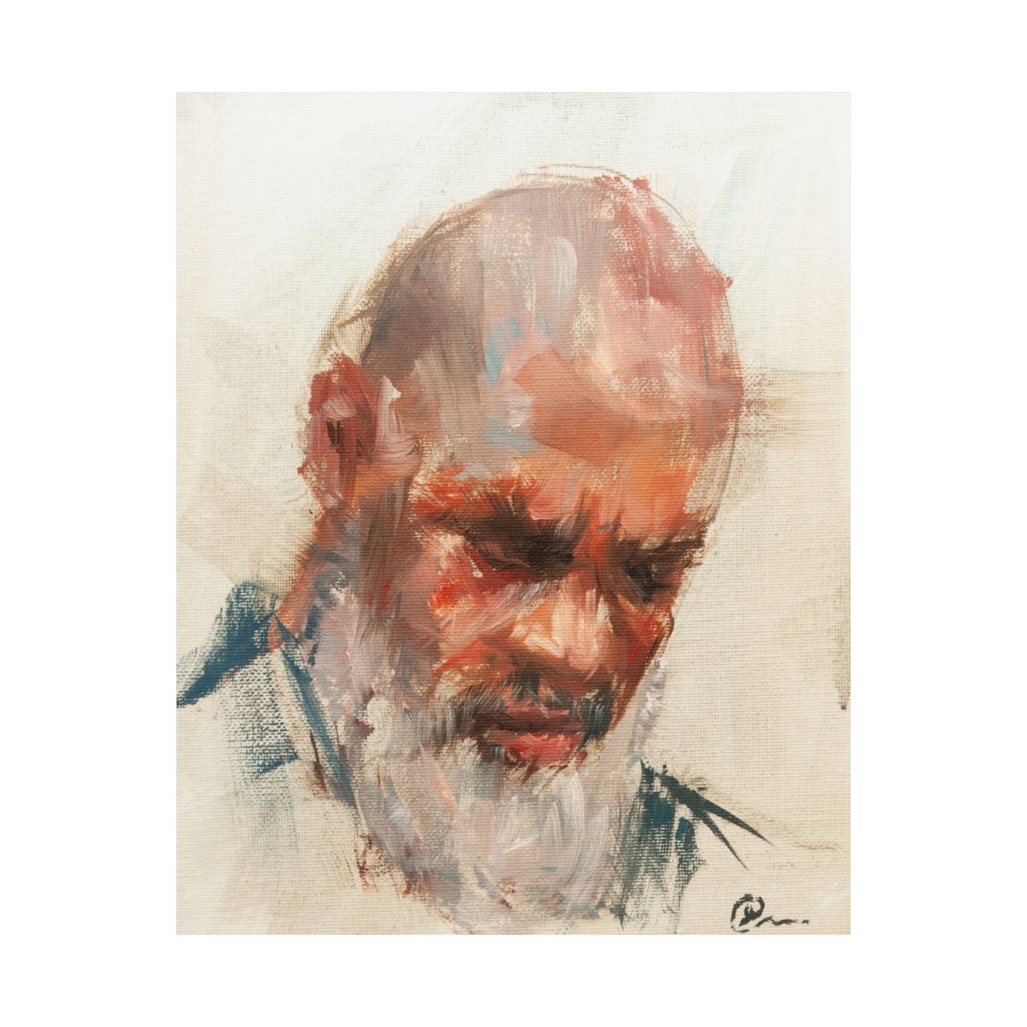 "Jason" - Oil Portriait Print (Day 167)