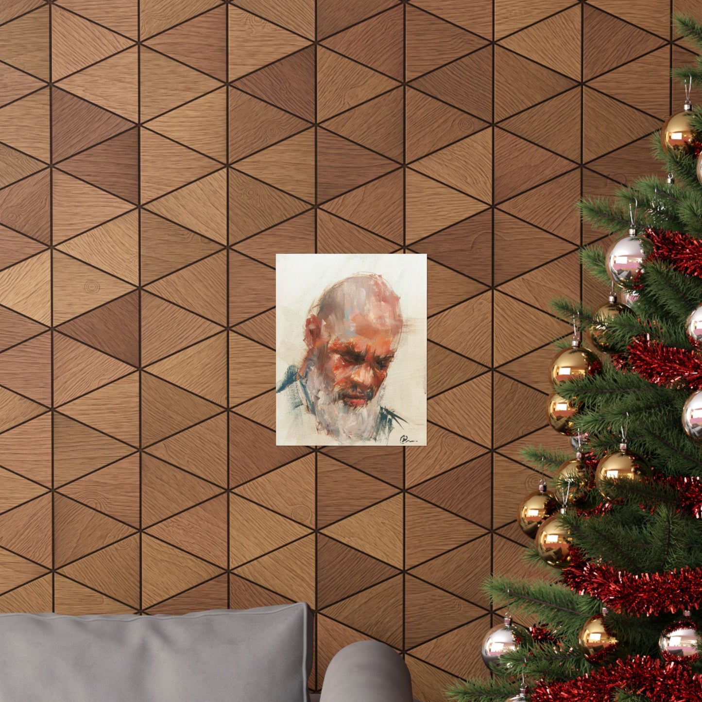 "Jason" - Oil Portriait Print (Day 167)