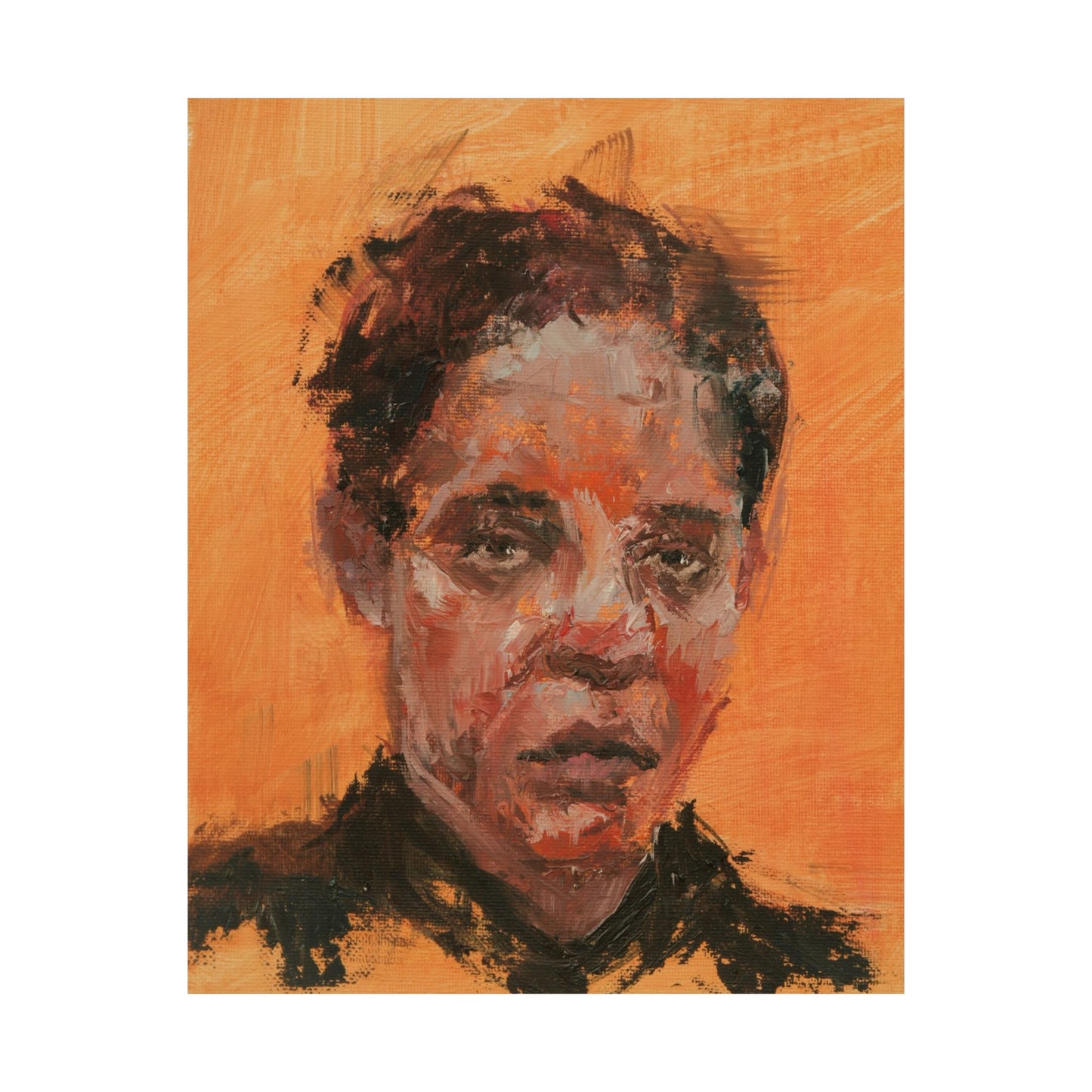 "Dakota" - Oil Portriait Print (Day 203)