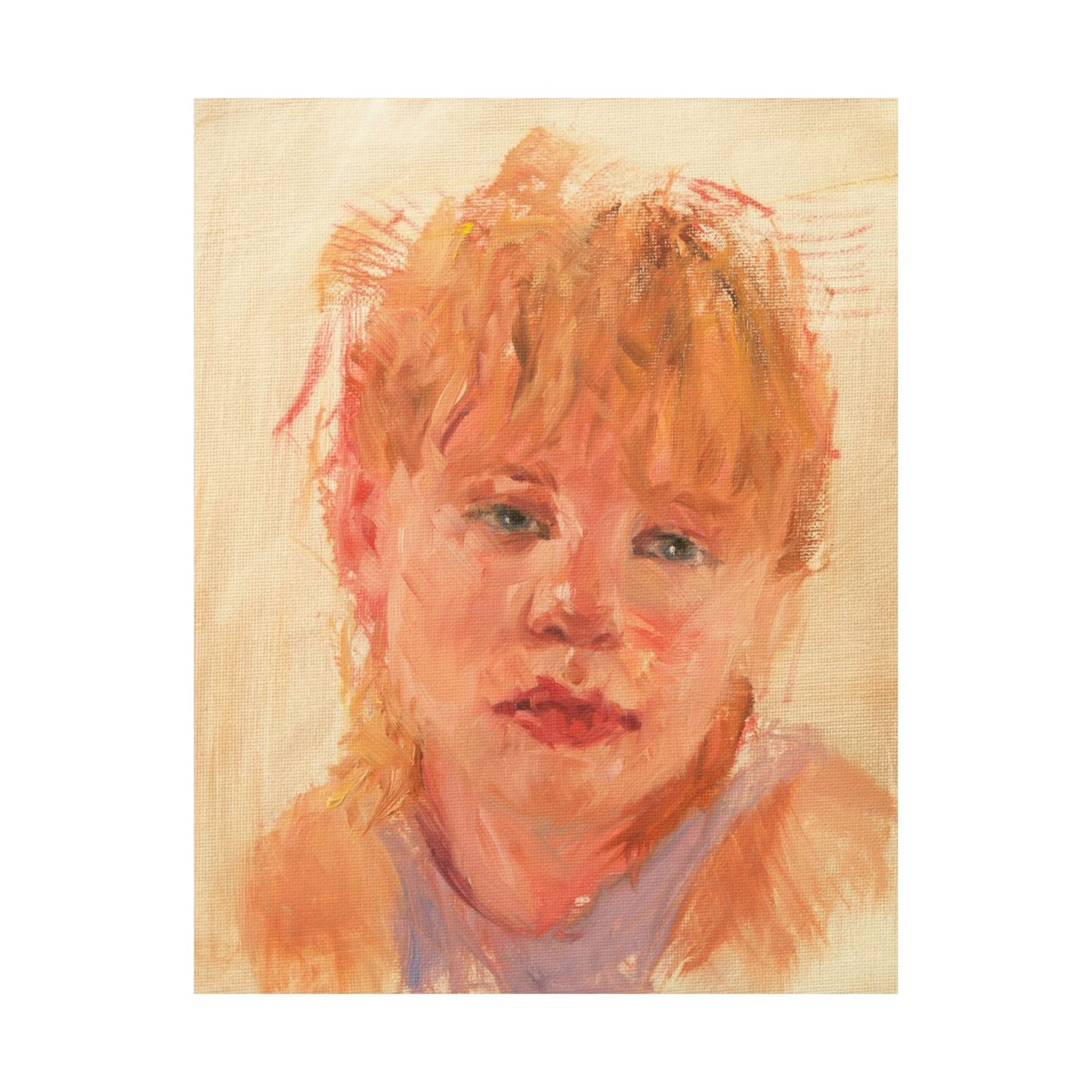 "Riley" - Oil Portriait Print (Day 280)