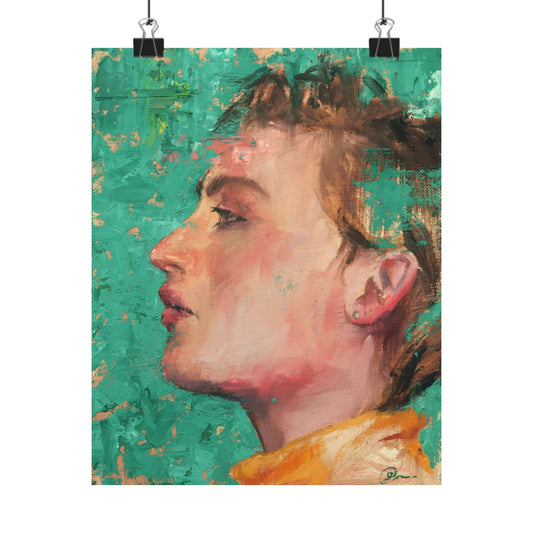 "Ginevra" - Portriait Print (Day 93)