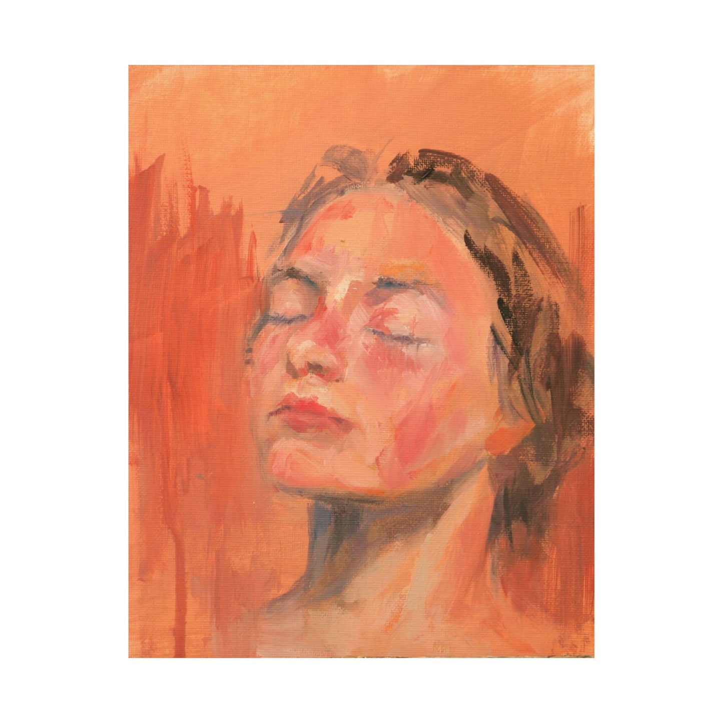 "Casey" - Oil Portriait Print (Day 220)