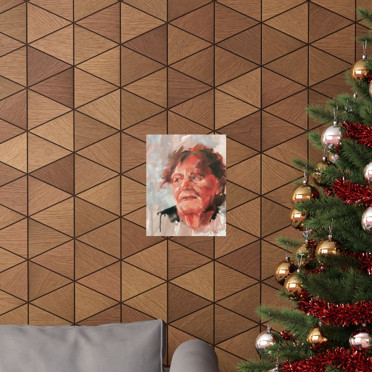 "Nasly" - Oil Portriait Print (Day 121)