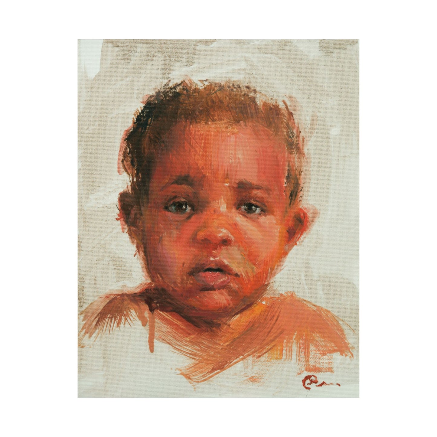 "Nico" - Oil Portriait Print (Day 152)