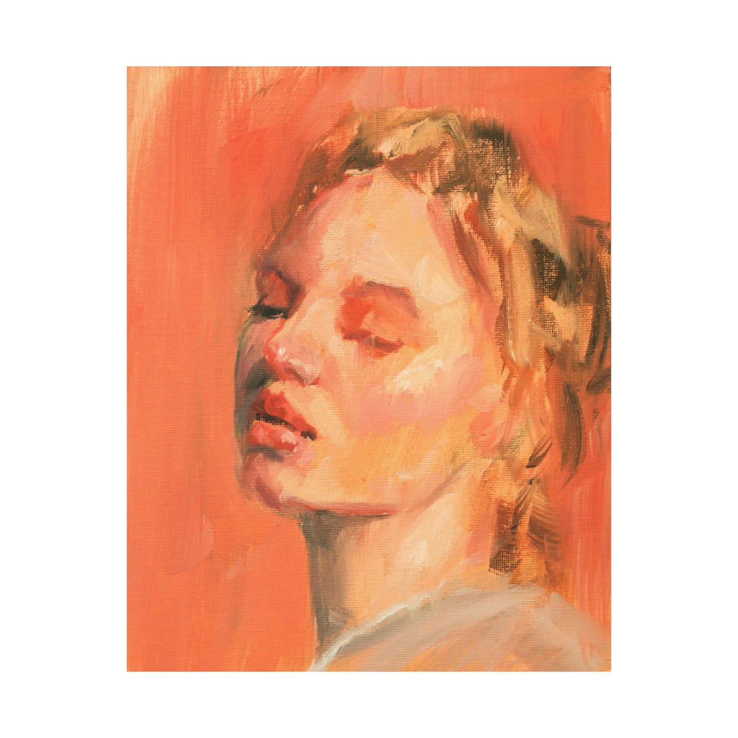 "Lavinia" - Oil Portriait Print (Day 232)