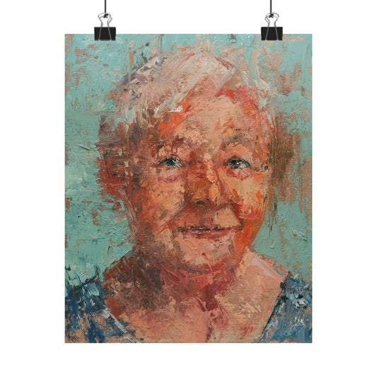 "Carmen" - Oil Portriait Print (Day 179)