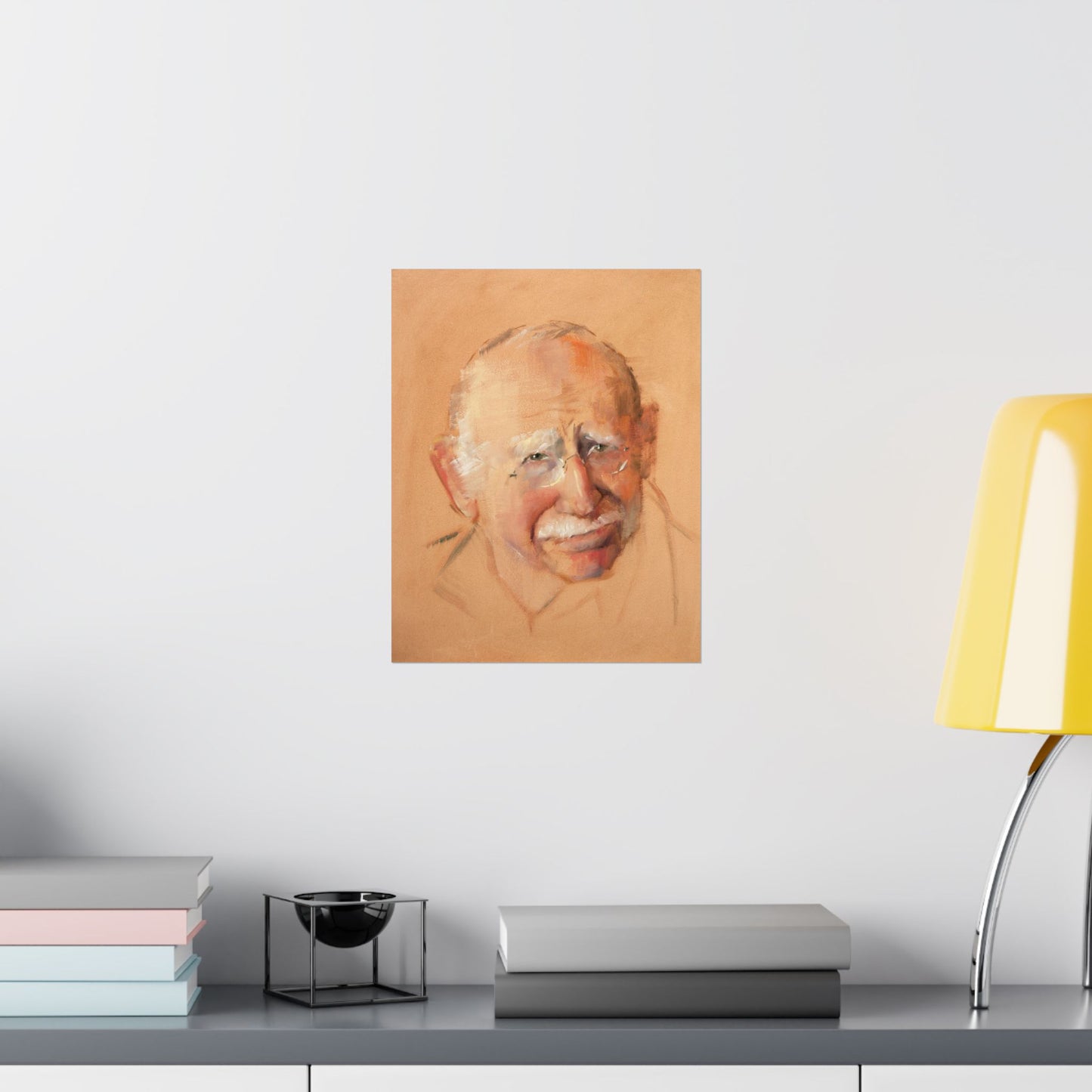 "Leopold" - Oil Portriait Print (Day 28)