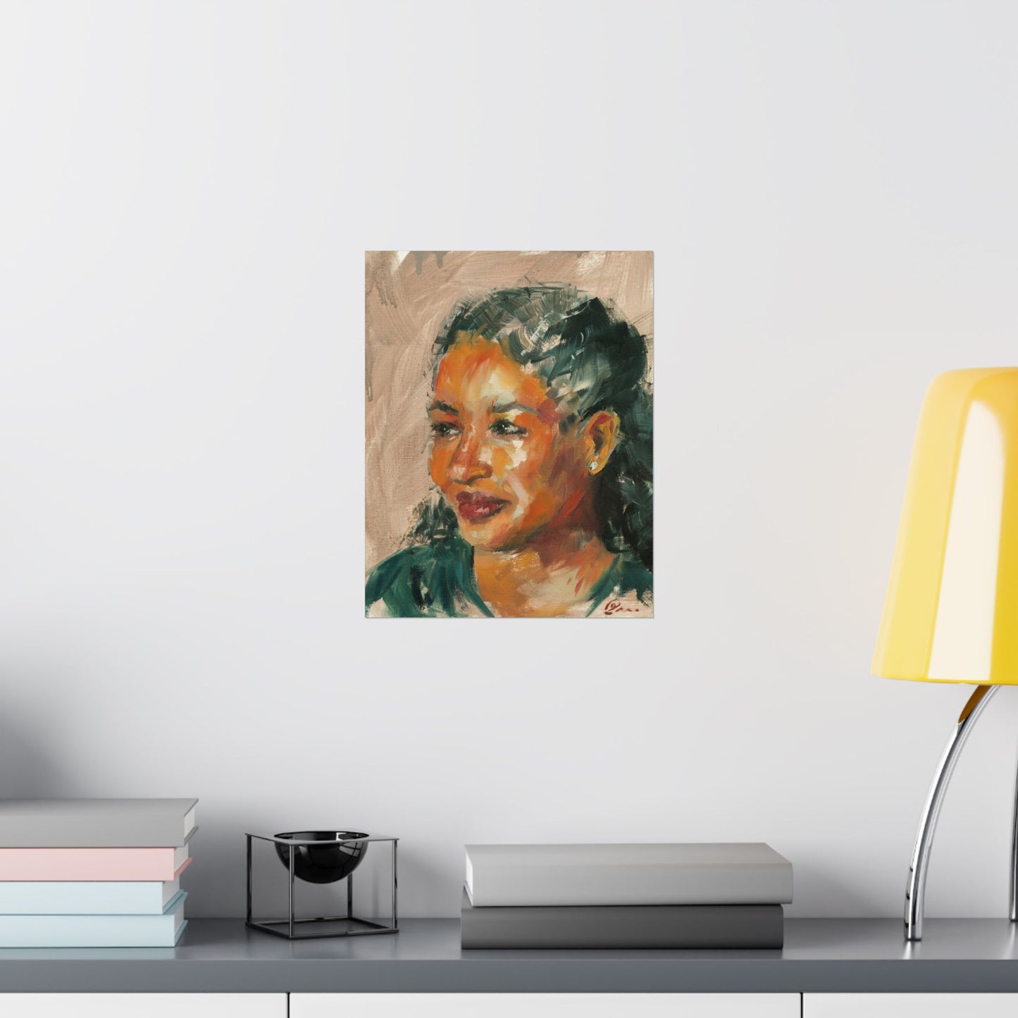"Juliana" - Oil Portriait Print (Day 139)
