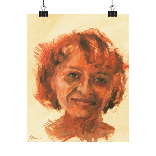 "Kimberly" - Oil Portriait Print (Day 286)