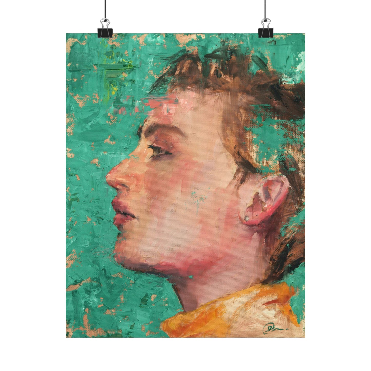 "Ginevra" - Portriait Print (Day 93)