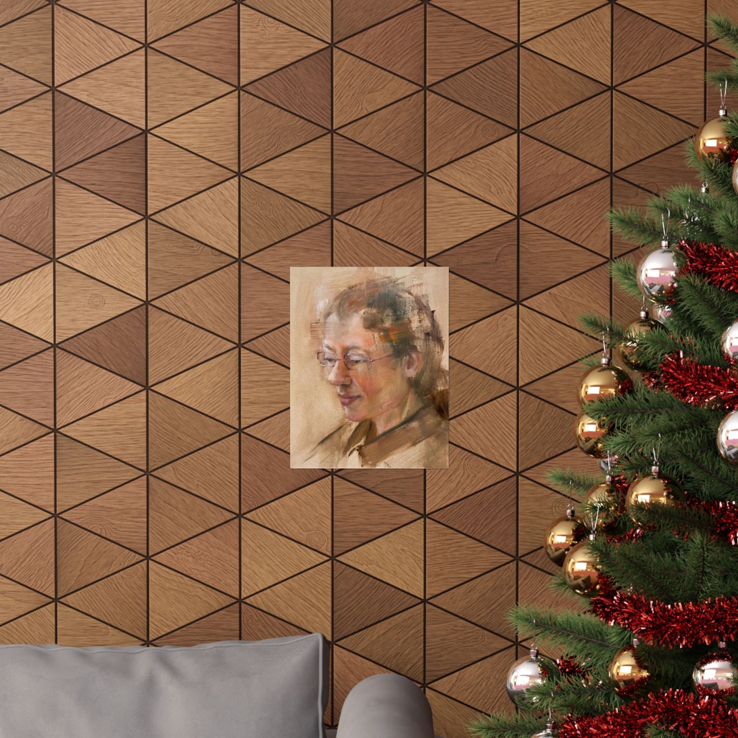 "Eugenia" - Oil Portriait Print (Day 22)