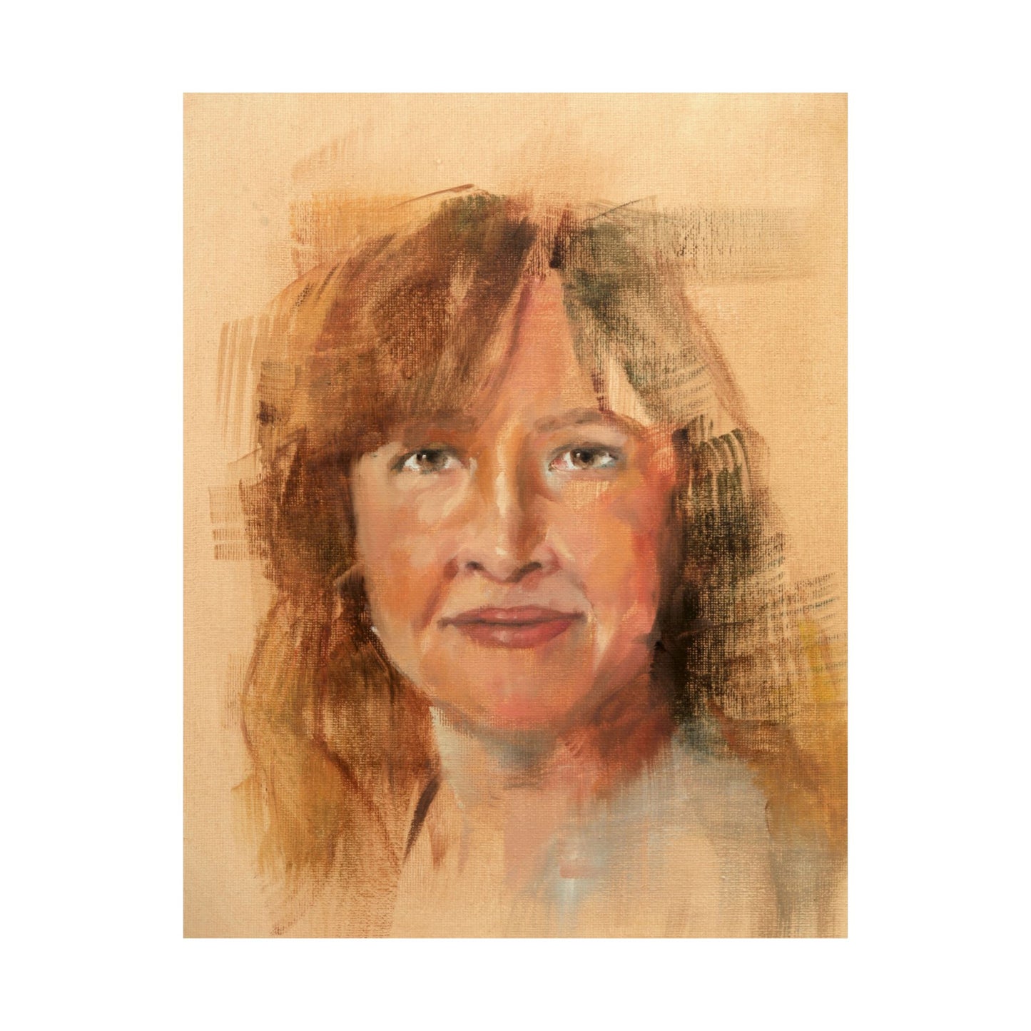 "María" - Oil Portriait Print (Day 29)