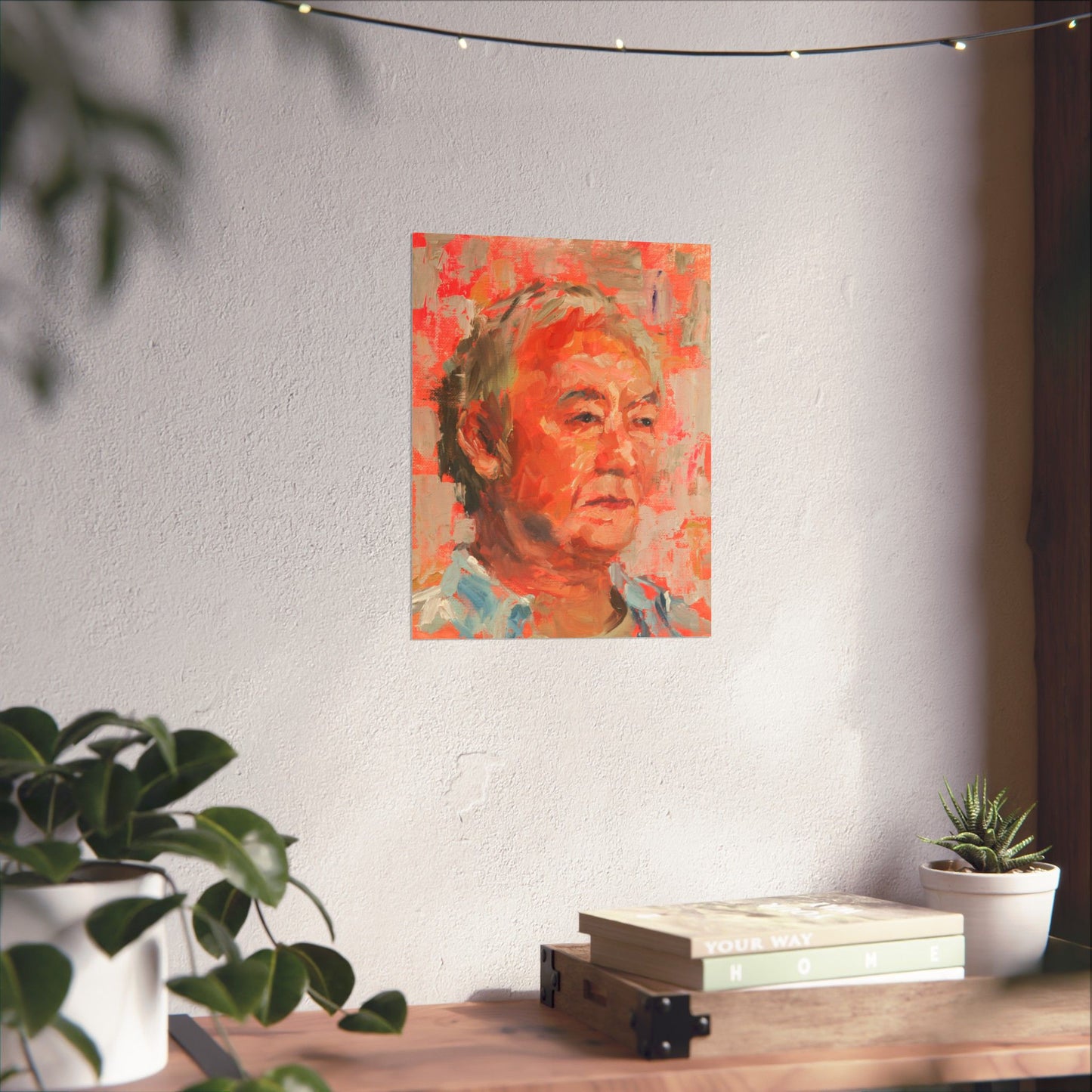 "Ron" - Oil Portriait Print (Day 212)