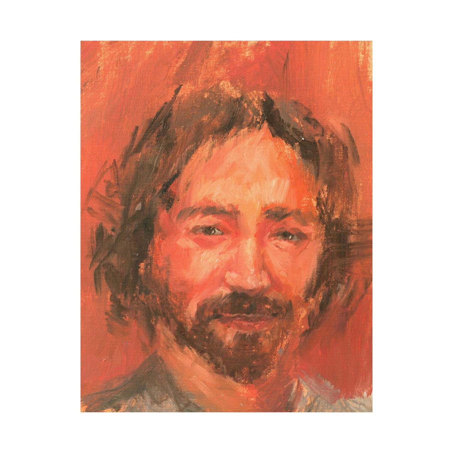 "Logan" - Oil Portriait Print (Day 238)