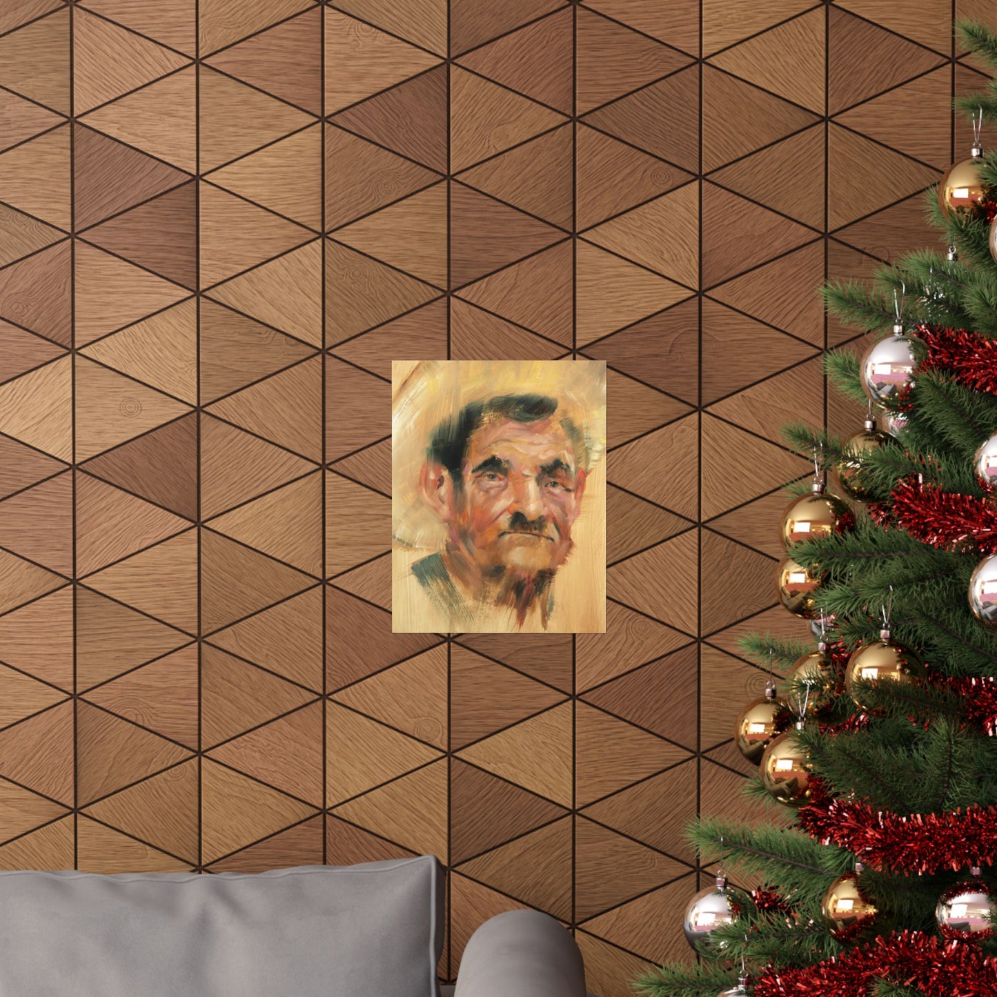 "Horace" - Oil Portriait Print (Day 17)