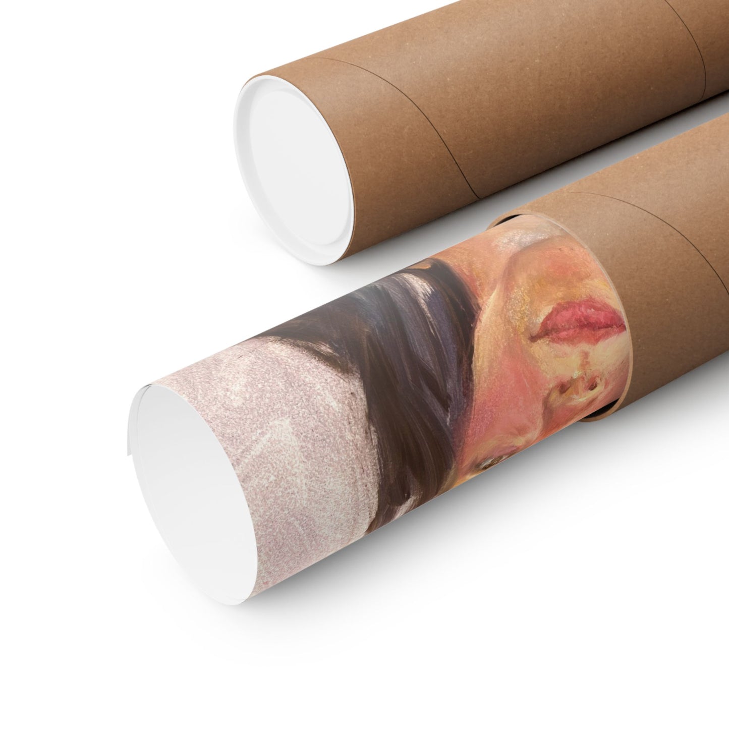 "Mina" - Oil Portriait Print (Day 113)