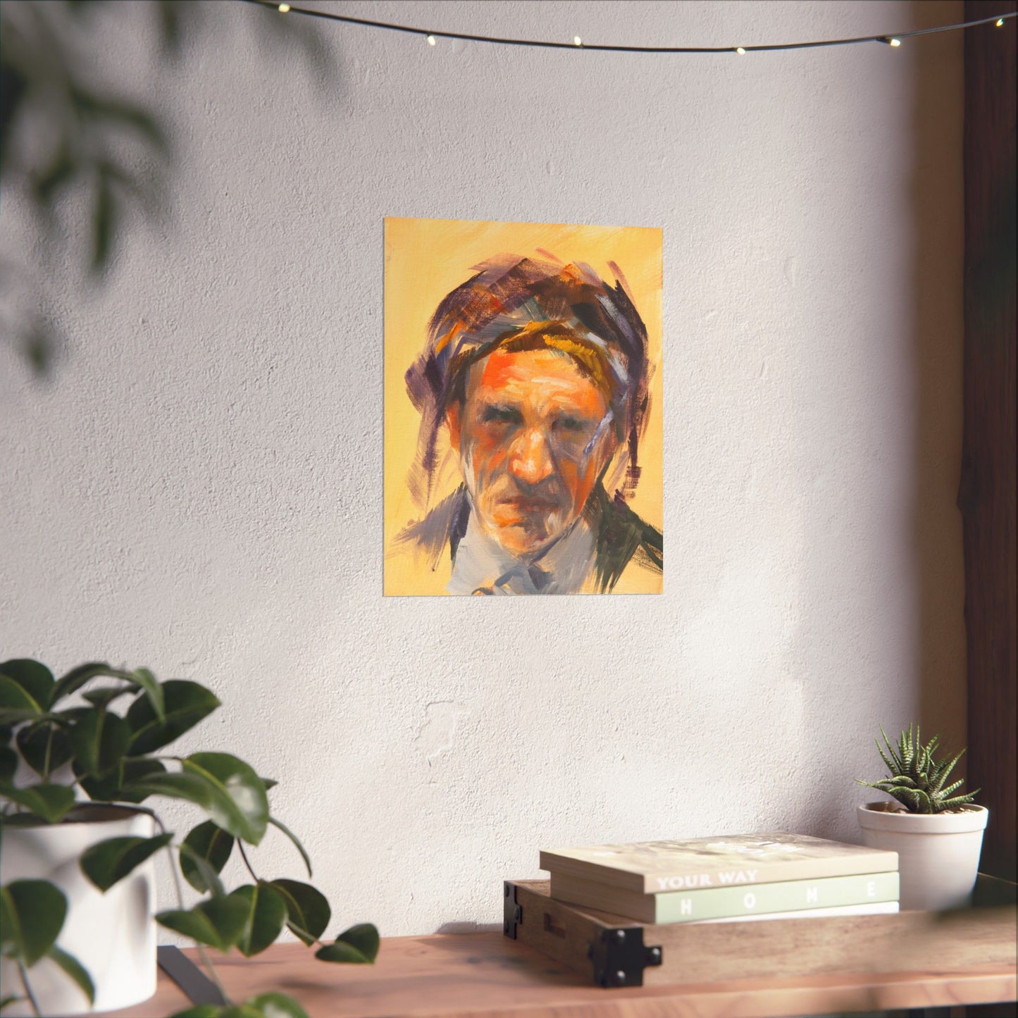 "Youssef" - Oil Portriait Print (Day 233)