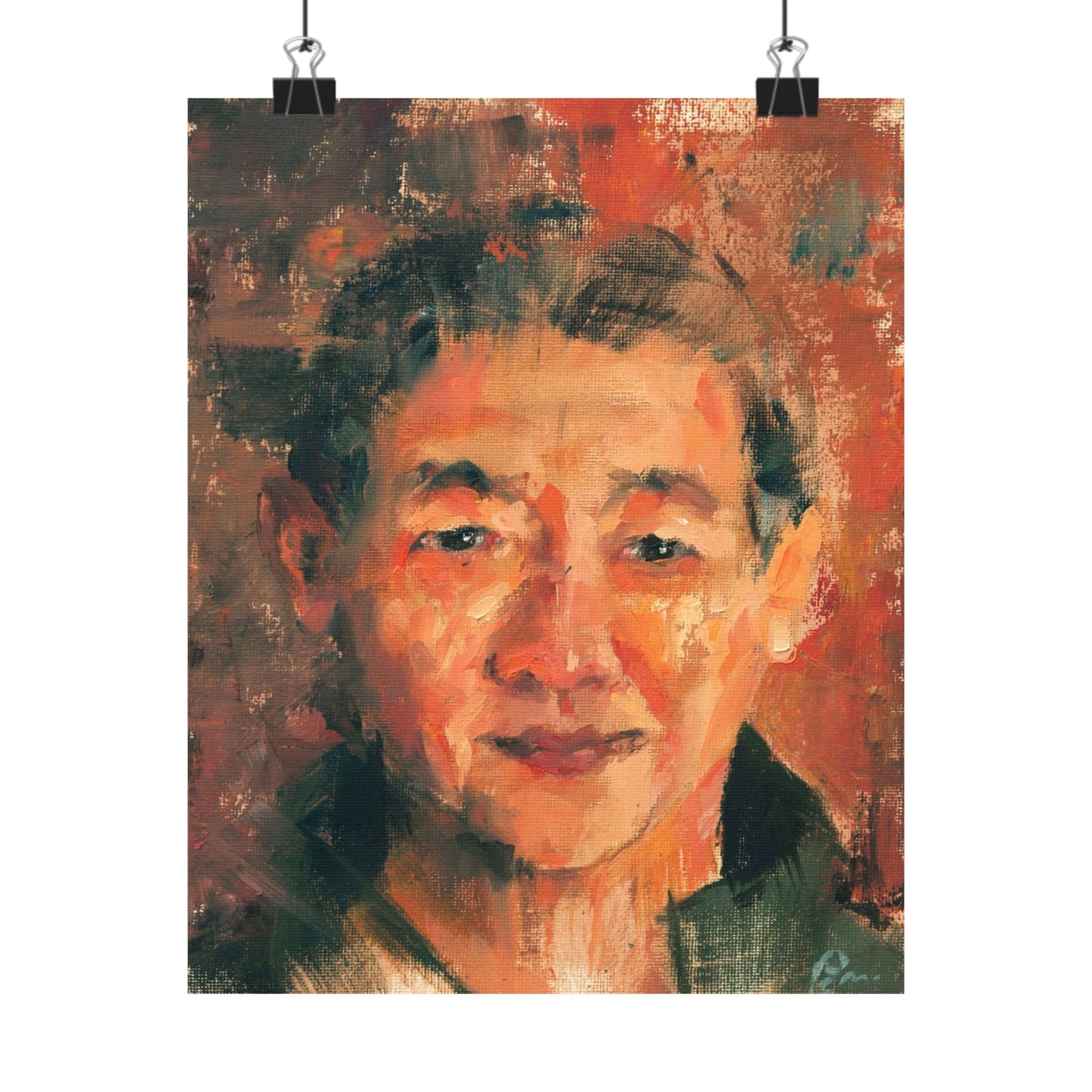 "Gulliver" - Oil Portriait Print (Day 67)
