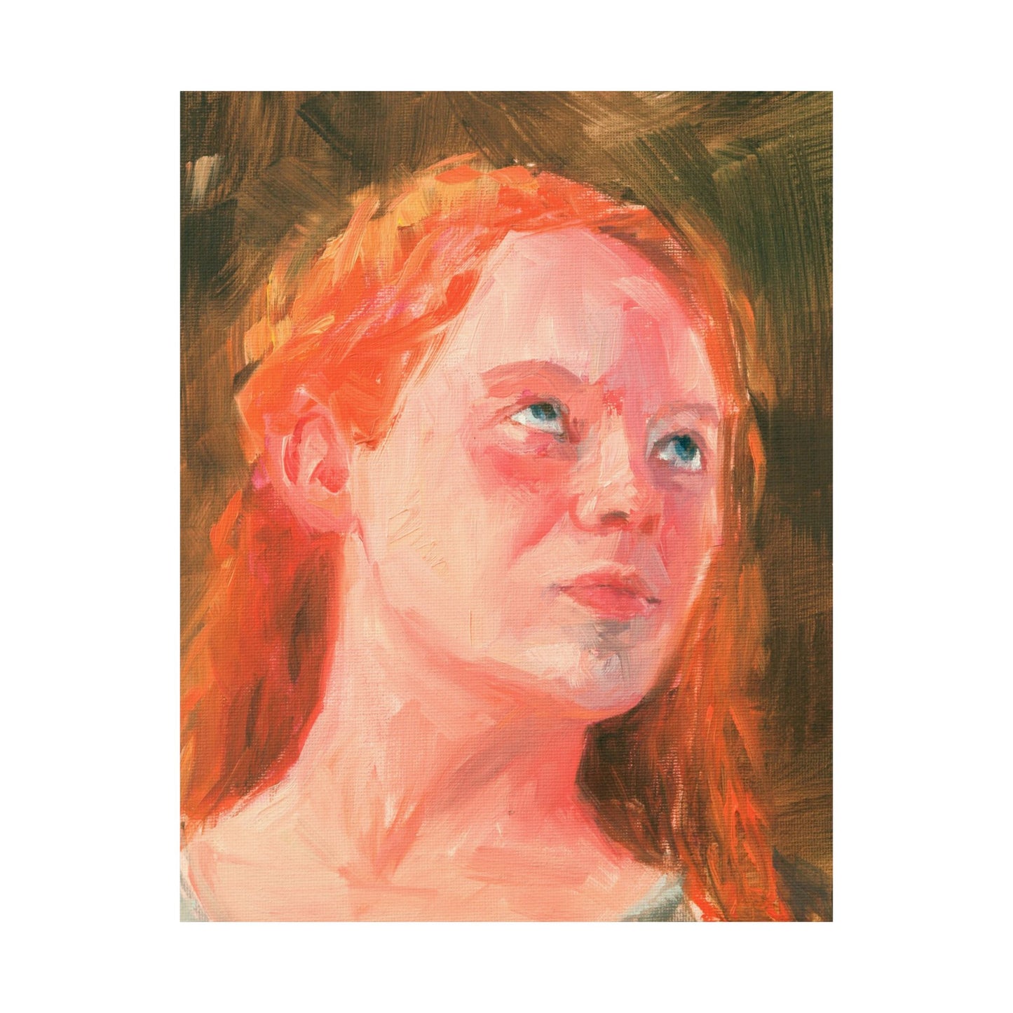 "Maggie" - Oil Portriait Print (Day 243)