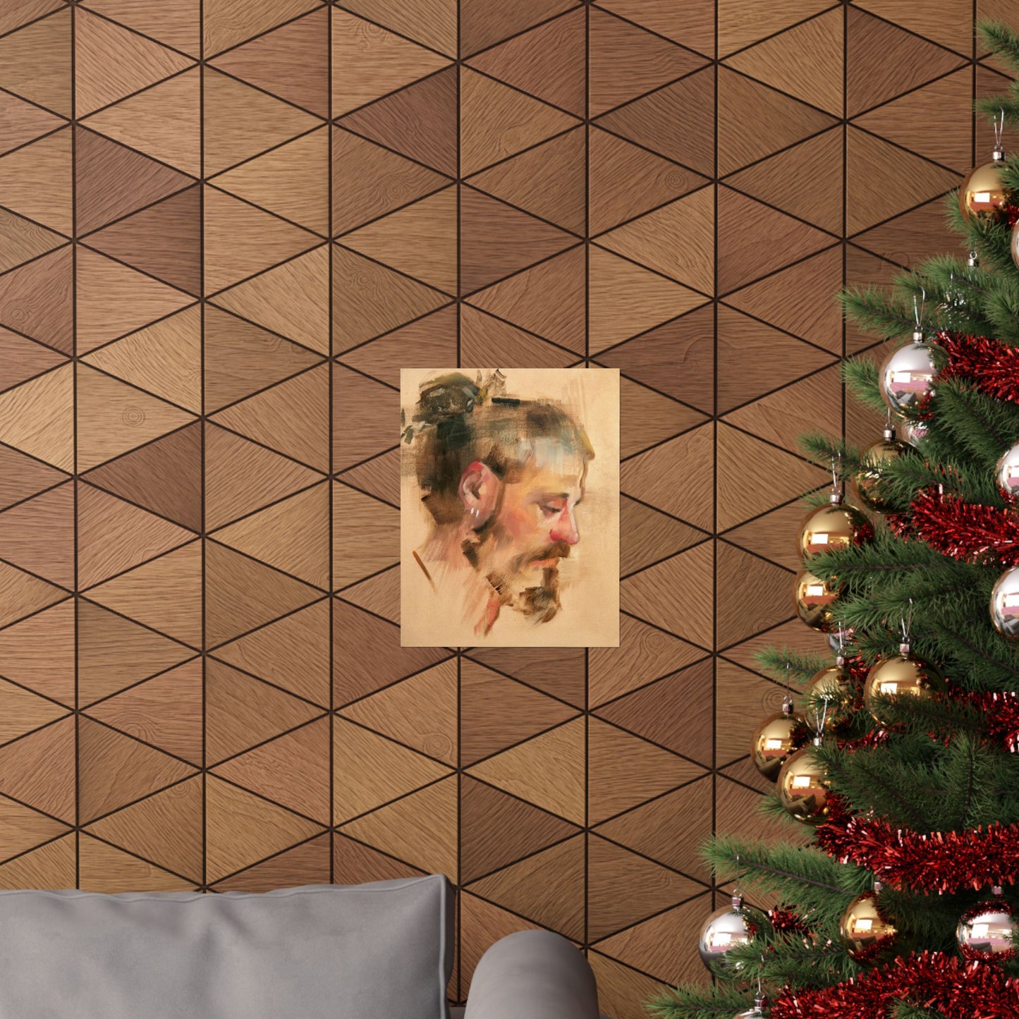 "Hugo" - Oil Portriait Print (Day 26)