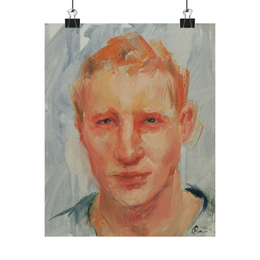 "Liam" - Oil Portriait Print (Day 151)