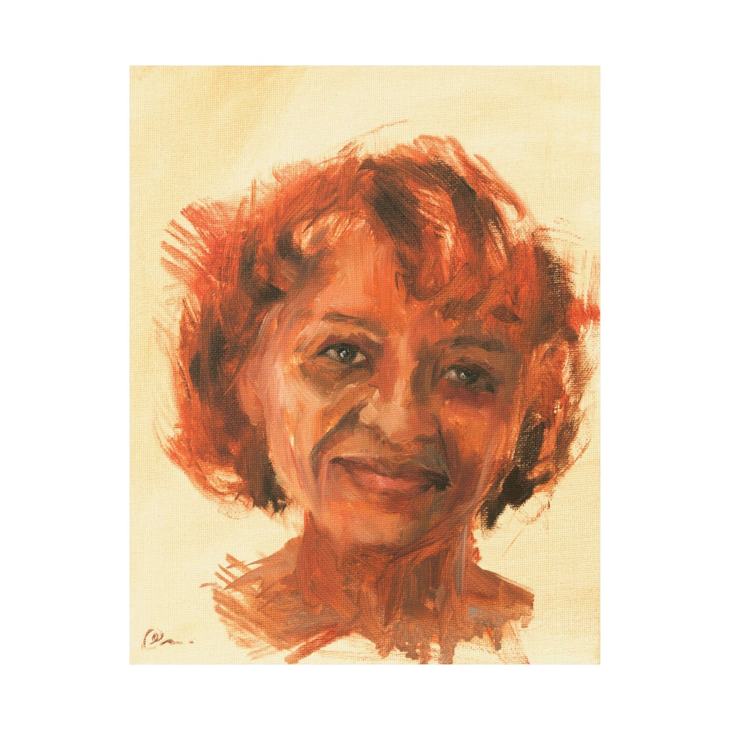 "Kimberly" - Oil Portriait Print (Day 286)