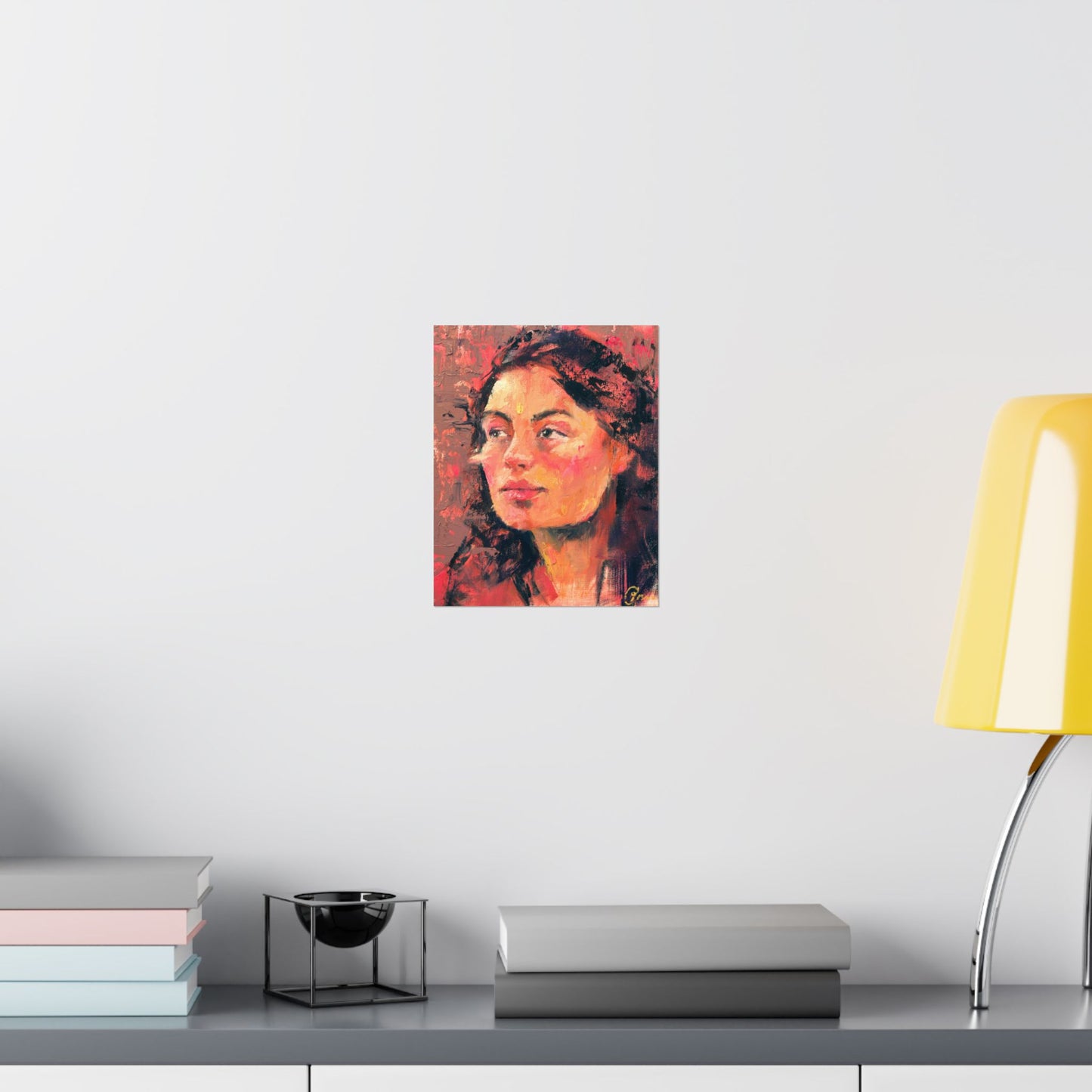 "Thalia" - Oil Portriait Print (Day 69)