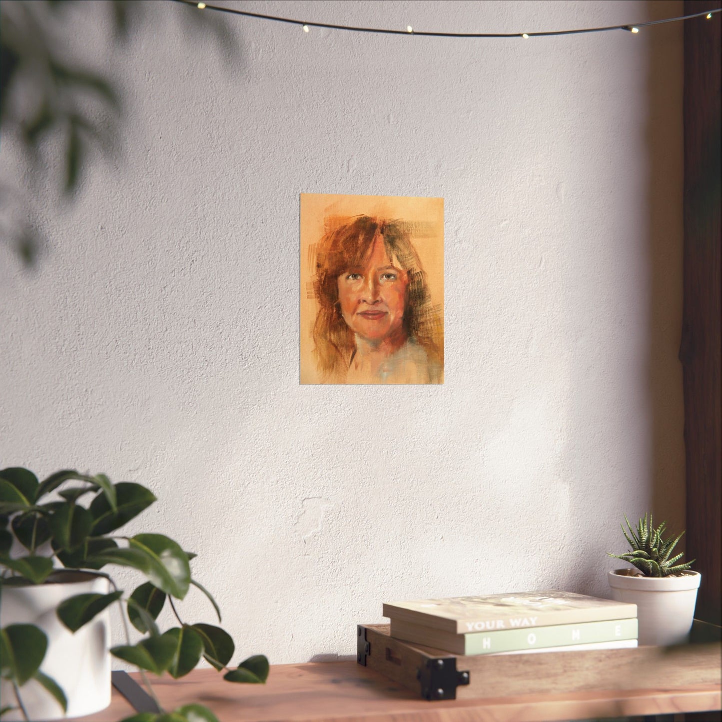 "María" - Oil Portriait Print (Day 29)
