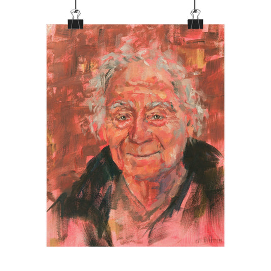 "Wallace" - Oil Portriait Print (Day 213)