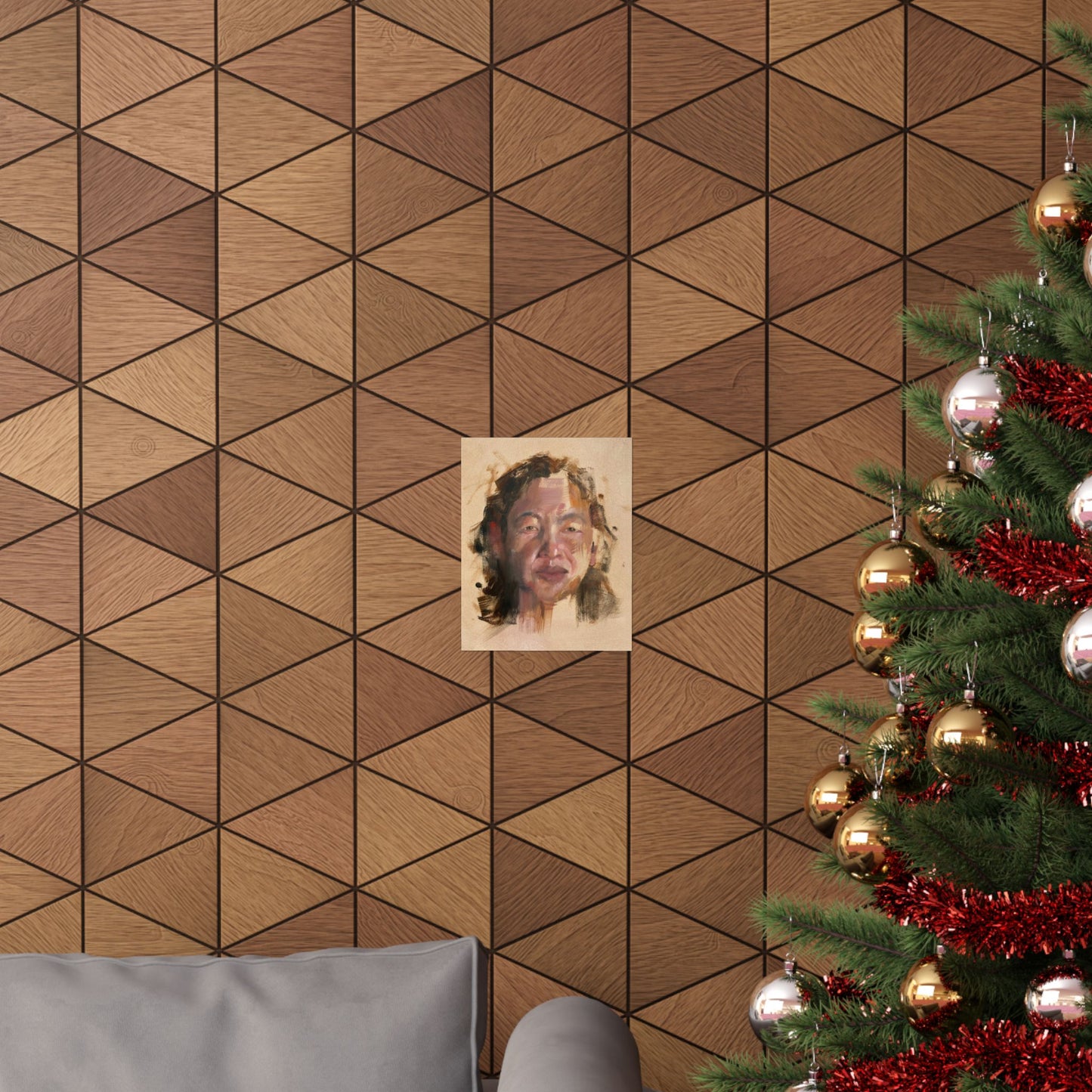 "Agnes" - Oil Portriait Print (Day 19)