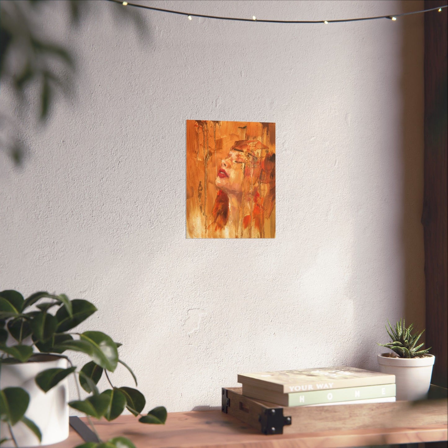 "Livia" - Oil Portriait Print (Day 43)