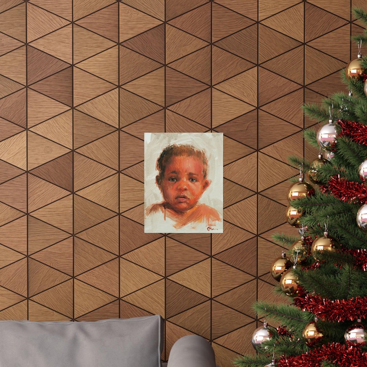 "Nico" - Oil Portriait Print (Day 152)