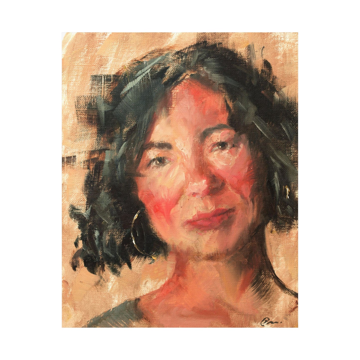 "Mirabel" - Oil Portriait Print (Day 95)