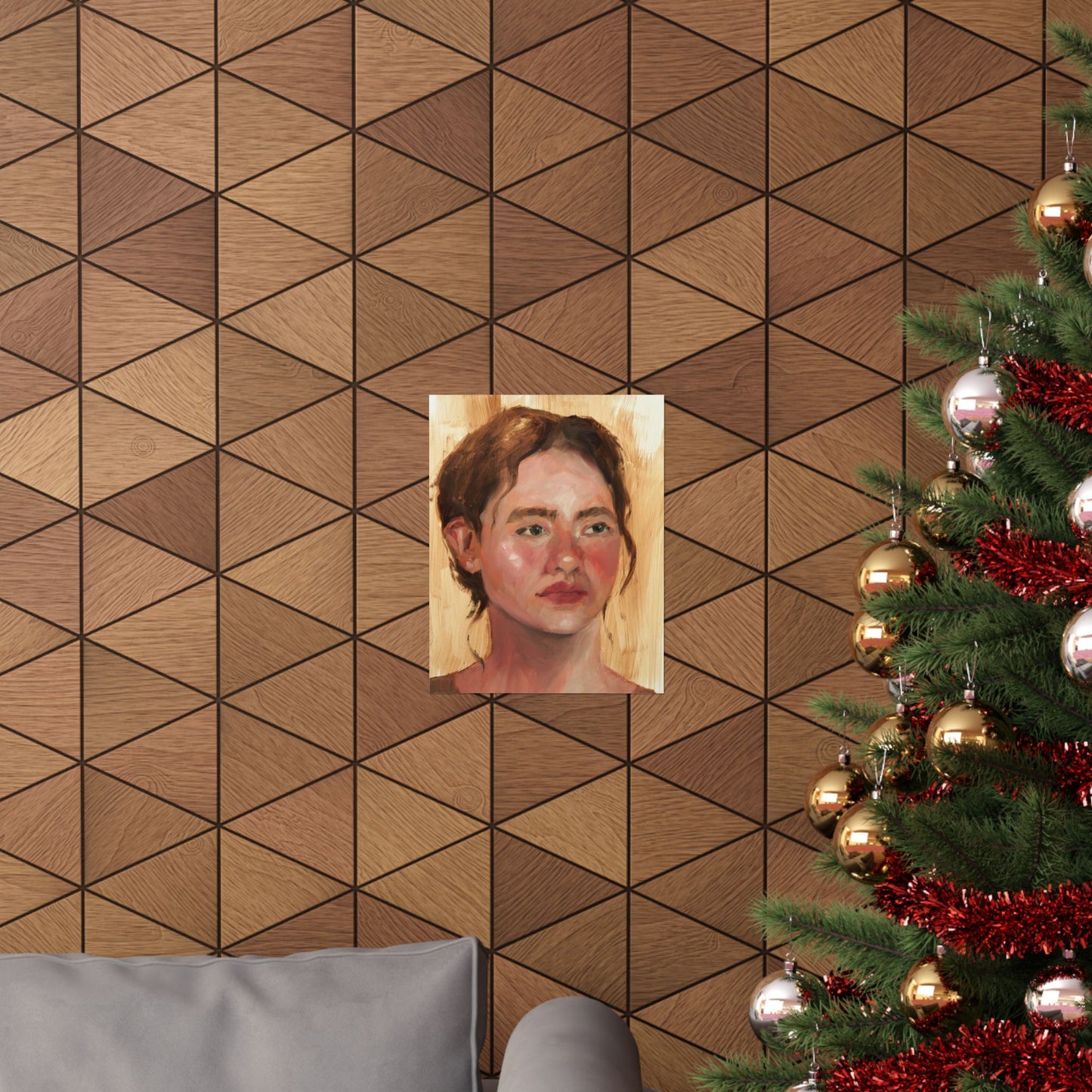 "Maria Chapdelaine" - Oil Portriait Print (Day 13)