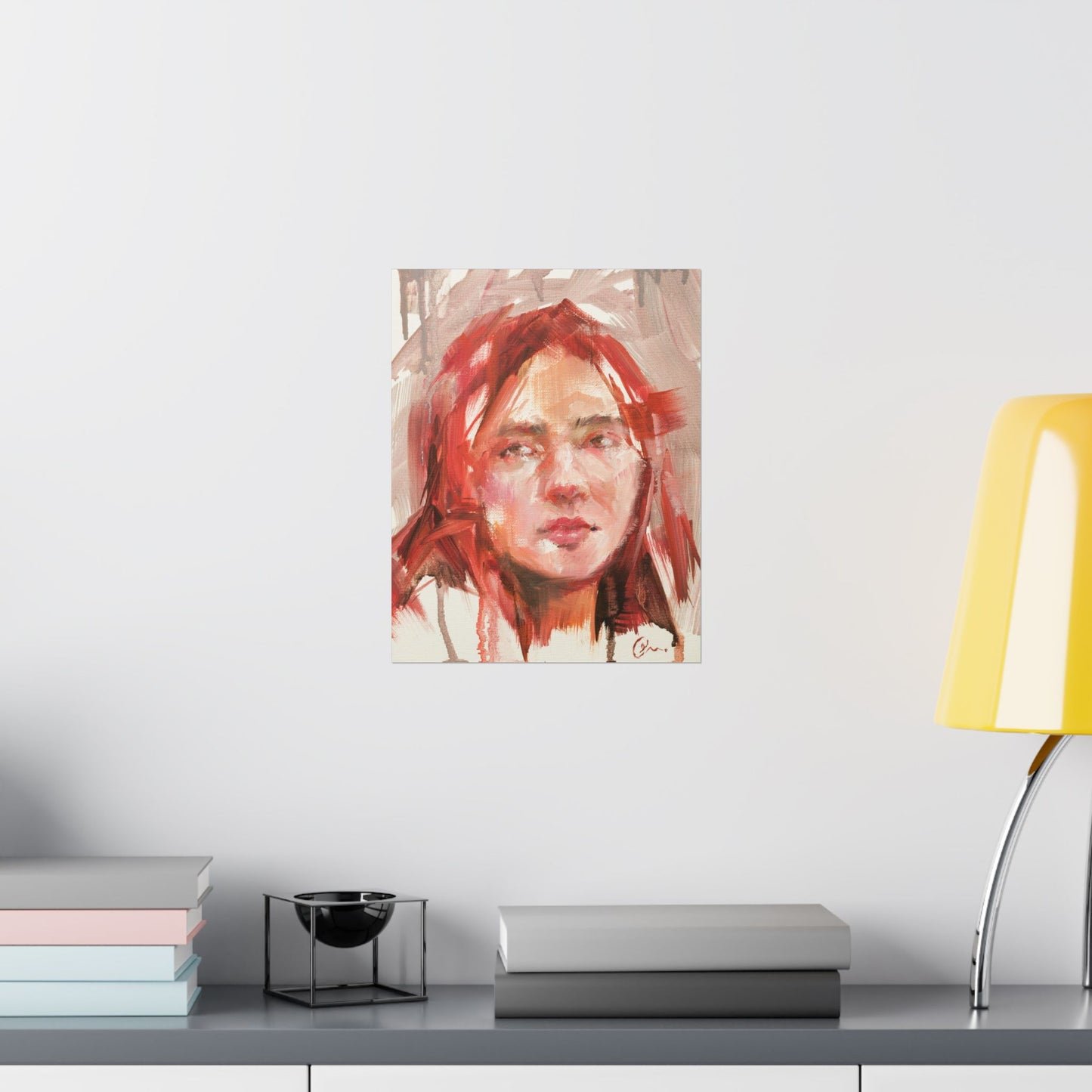"Judy" - Oil Portriait Print (Day 119)