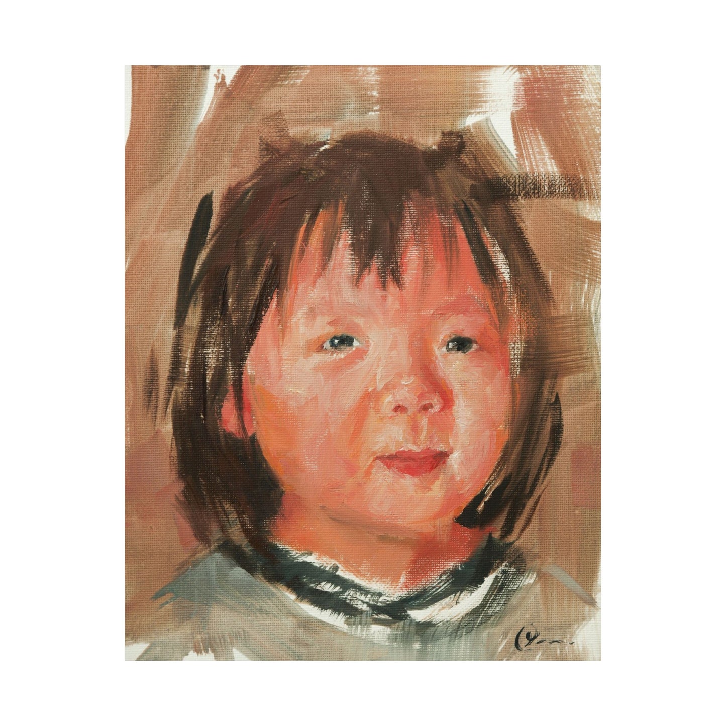 "Sue" - Oil Portriait Print (Day 133)