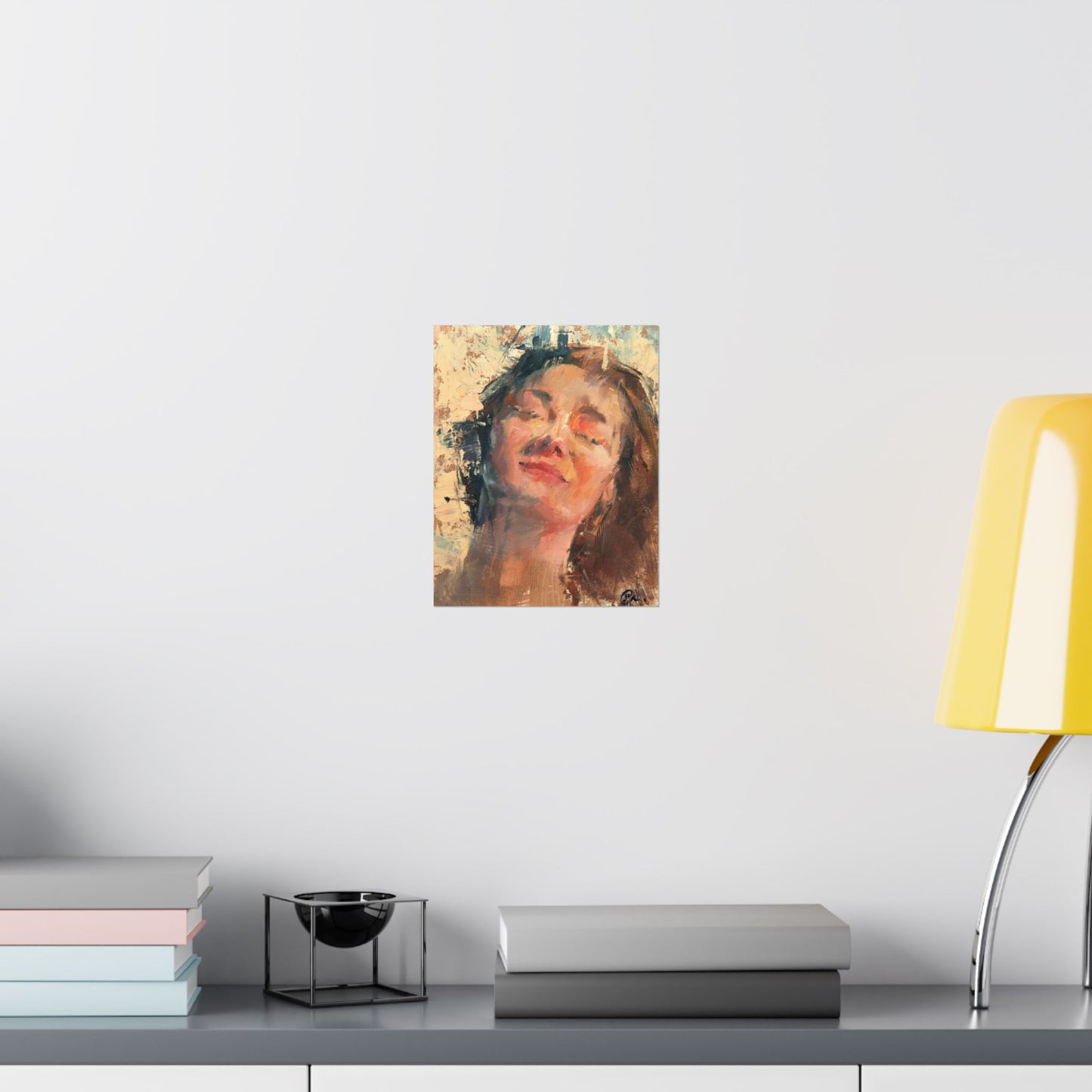 "Joy" - Oil Portriait Print (Day 74)