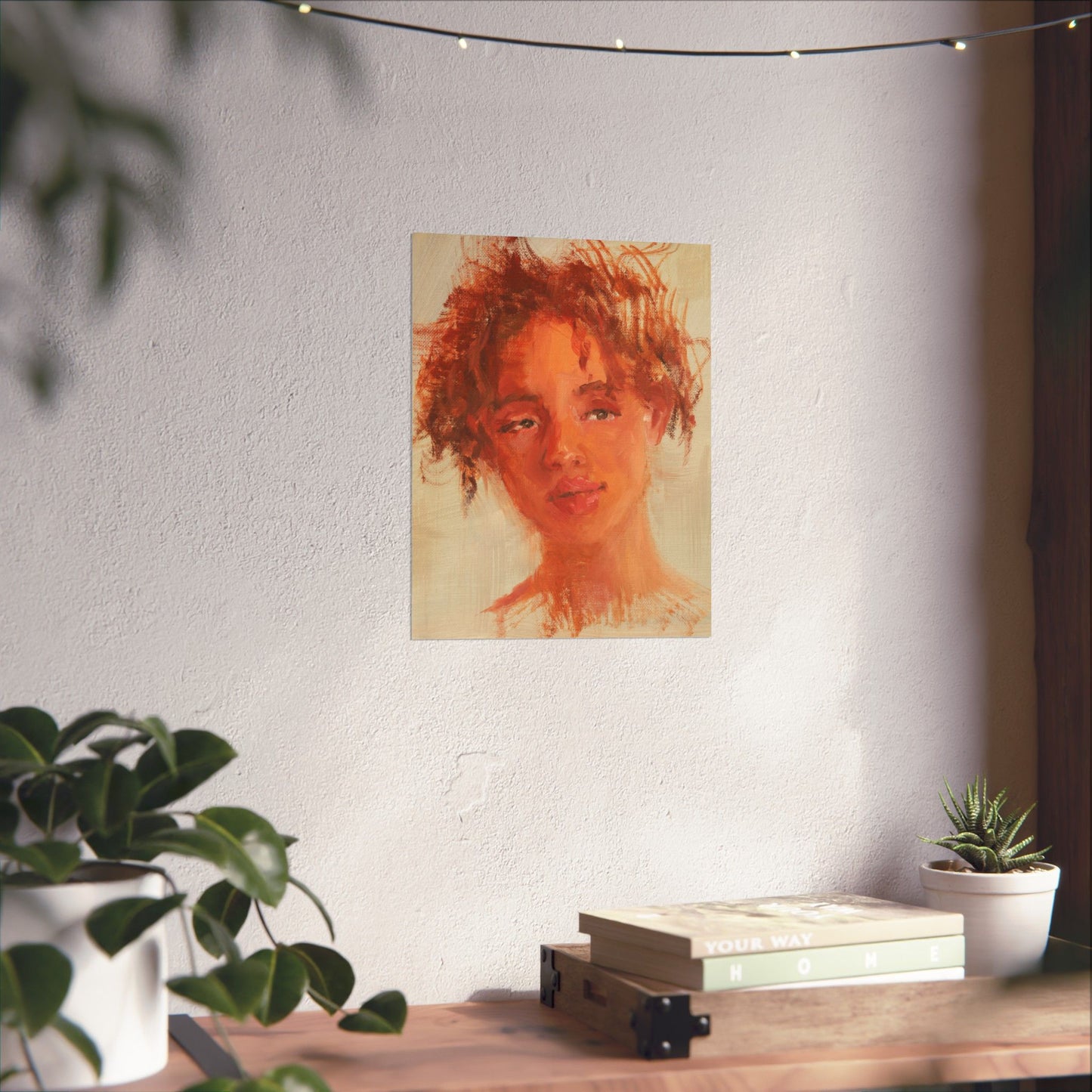 "Ada" - Oil Portriait Print (Day 257)