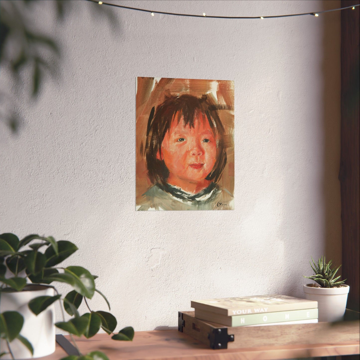 "Sue" - Oil Portriait Print (Day 133)