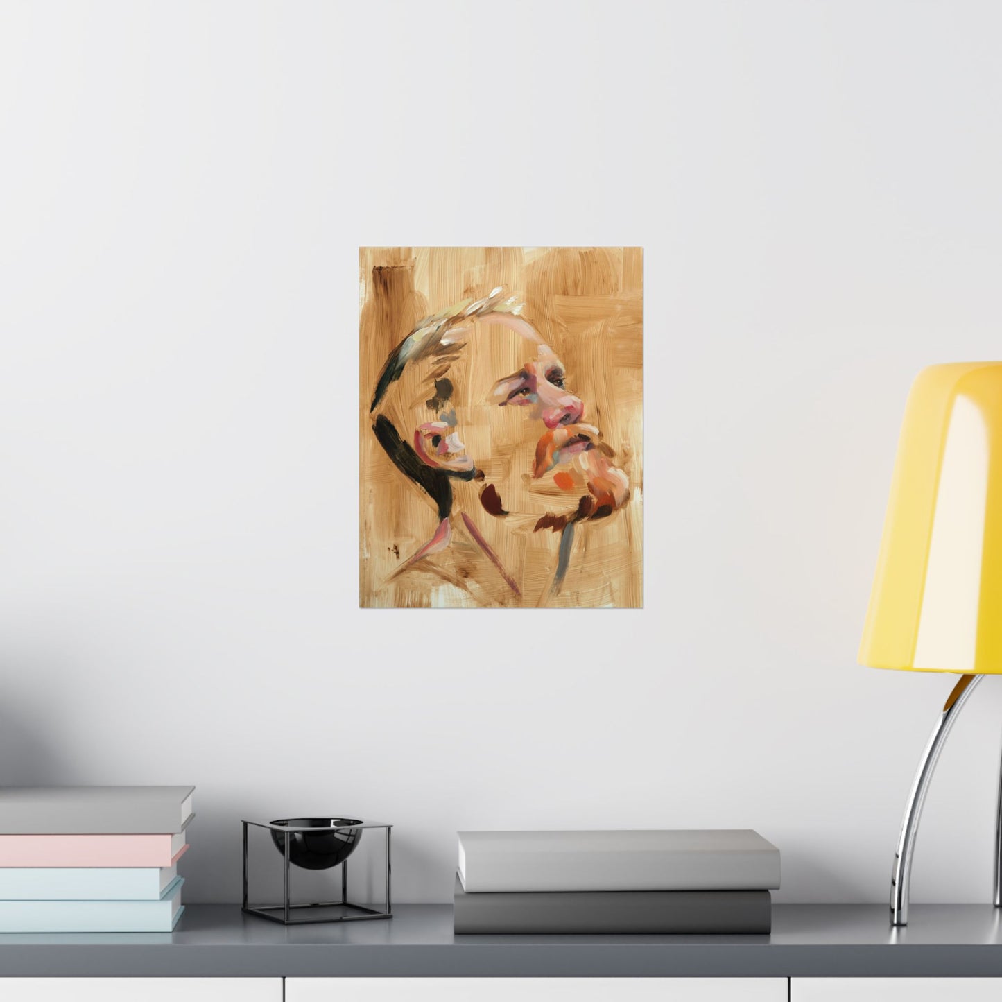 "Gregory" - Oil Portriait Print (Day 7)