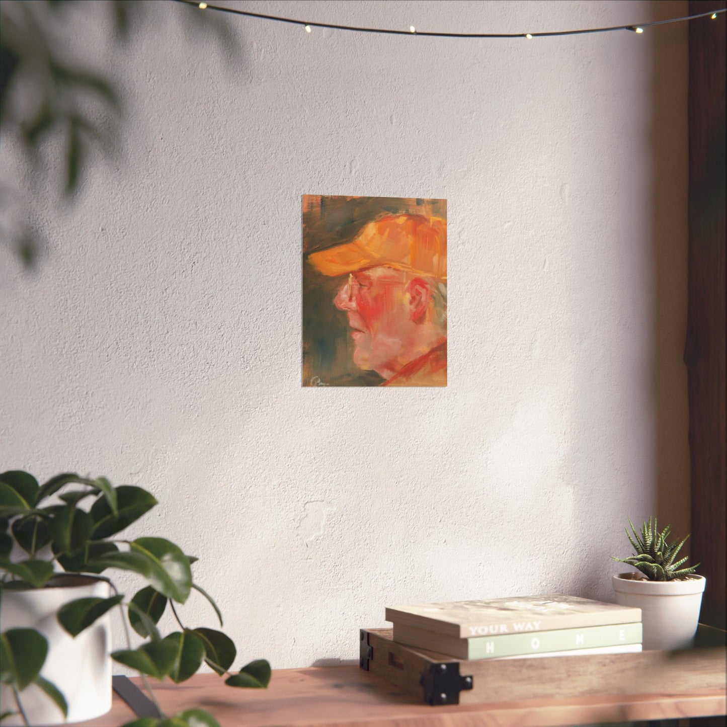 "Richard" - Oil Portriait Print (Day 134)
