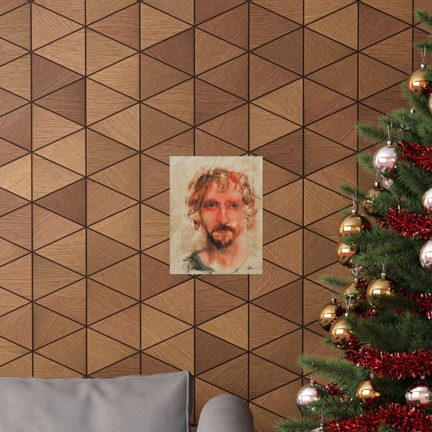 "Scott" - Oil Portriait Print (Day 164)