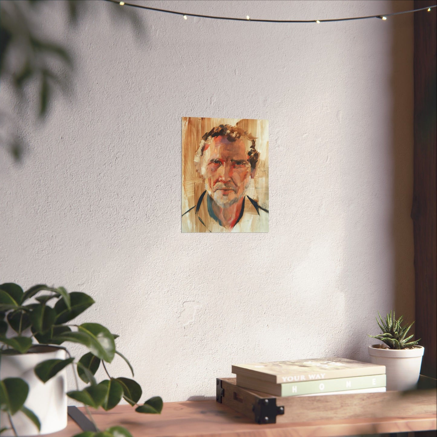 "Julien" - Oil Portriait Print (Day 5)