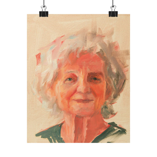 "Mabel" - Oil Portriait Print (Day 242)