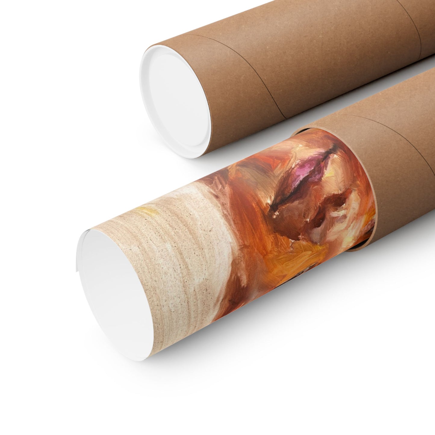 "Ayla" - Oil Portriait Print (Day 117)