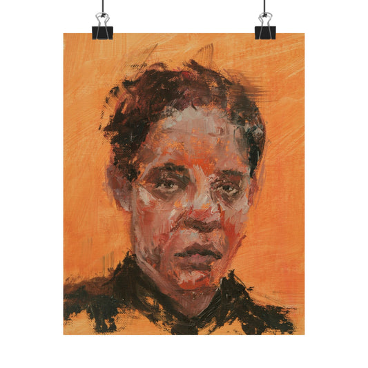 "Dakota" - Oil Portriait Print (Day 203)